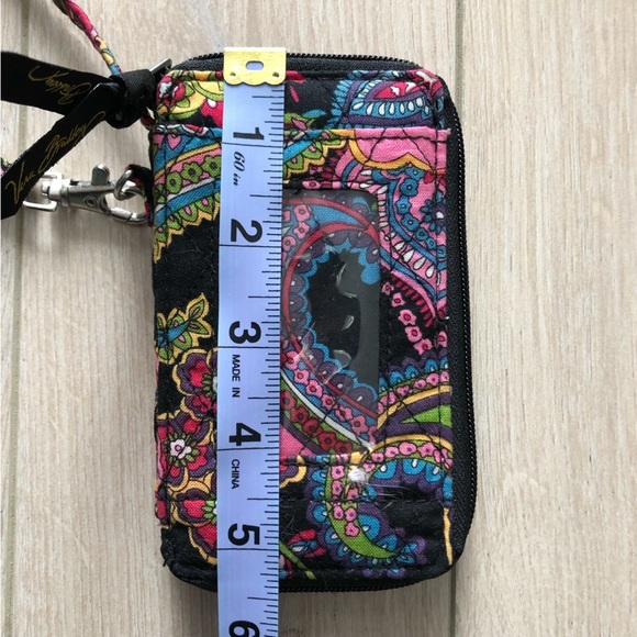 Vera Bradley Paisley Small Wallet Cardholder - Picture 6 of 7